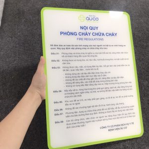 Biển bảng nội quy công ty - Ảnh 4
