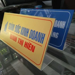 Biển Bảng Chức Danh Công Ty Để Bàn - Ảnh 21