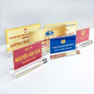 Biển Bảng Chức Danh Công Ty Để Bàn - Ảnh 4