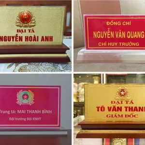 Biển Bảng Chức Danh Công Ty Để Bàn - Ảnh 8