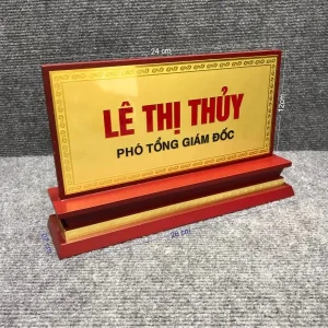 Biển Bảng Chức Danh Công Ty Để Bàn - Ảnh 10