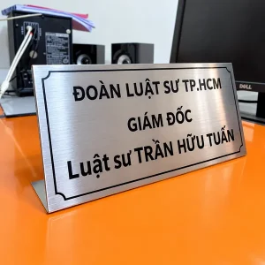 Biển Bảng Chức Danh Công Ty Để Bàn - Ảnh 11