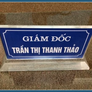 Biển Bảng Chức Danh Công Ty Để Bàn - Ảnh 14