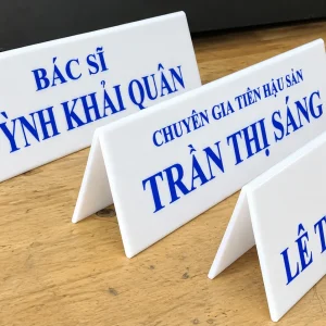 Biển Bảng Chức Danh Công Ty Để Bàn - Ảnh 15