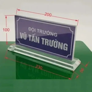 Biển Bảng Chức Danh Công Ty Để Bàn - Ảnh 16
