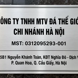 Biển bảng chi nhánh công ty, doanh nghiệp - Ảnh 3
