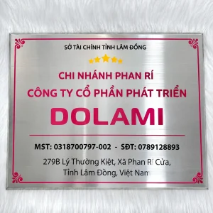Biển bảng chi nhánh công ty, doanh nghiệp - Ảnh 9