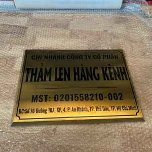 Biển bảng chi nhánh công ty, doanh nghiệp - Ảnh 12
