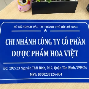 Biển bảng chi nhánh công ty, doanh nghiệp - Ảnh 14