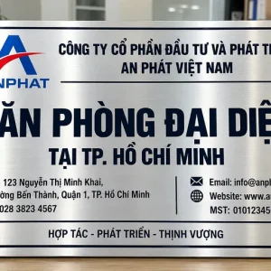 Alternative view of Biển bảng văn phòng đại diện