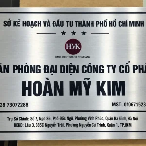 Biển bảng văn phòng đại diện
