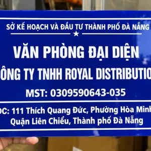 Biển bảng văn phòng đại diện - Ảnh 5