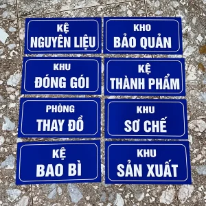 Biển phòng ban, bảng tên phòng công ty - Ảnh 17