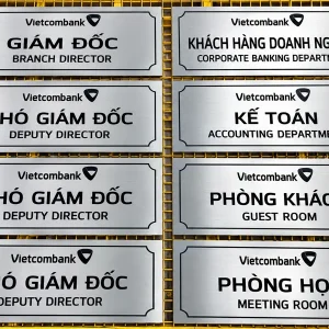 Biển phòng ban, bảng tên phòng công ty - Ảnh 18