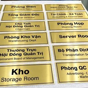 Biển phòng ban, bảng tên phòng công ty - Ảnh 23
