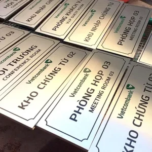 Biển phòng ban, bảng tên phòng công ty - Ảnh 3