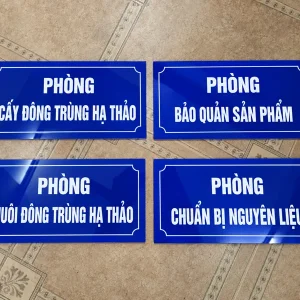 Biển phòng ban, bảng tên phòng công ty - Ảnh 9