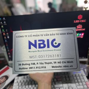 Bảng tên công ty alu - Ảnh 6