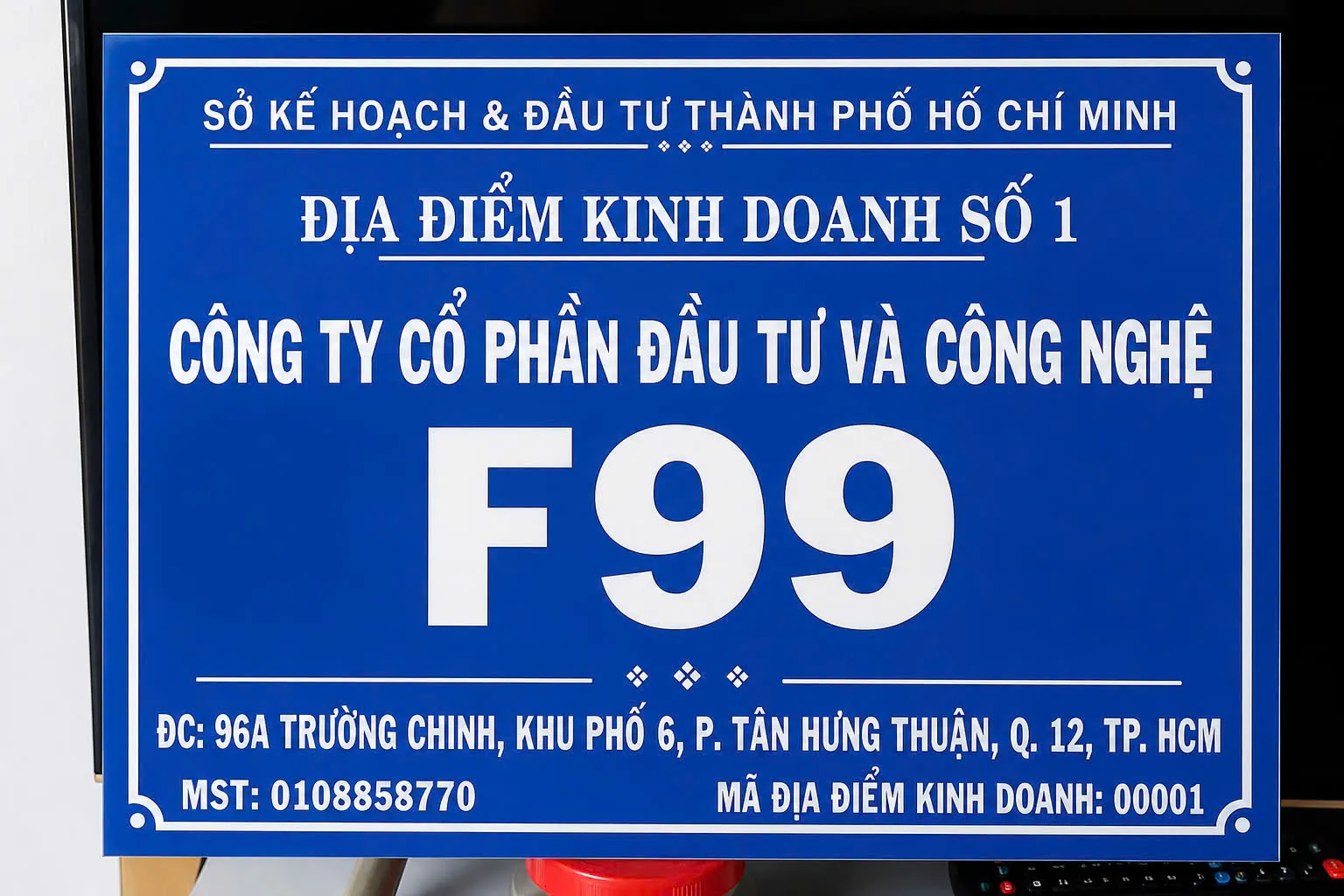 Bảng địa điểm kinh doanh in có liền - Ảnh 13
