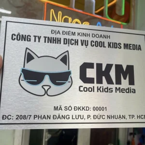 Bảng địa điểm kinh doanh in có liền