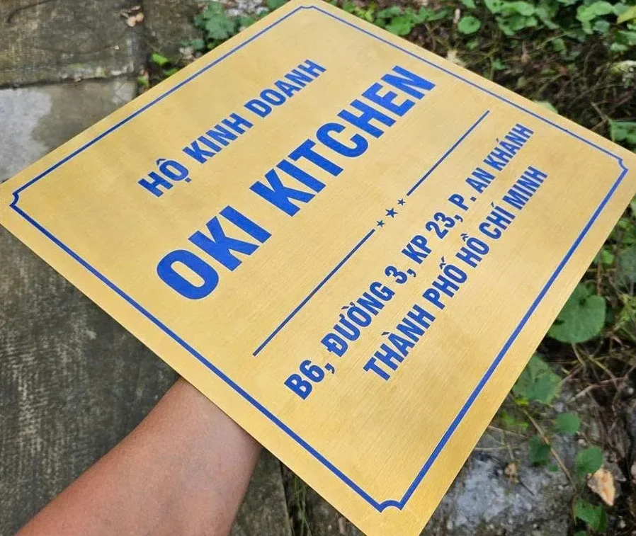 Bảng địa điểm kinh doanh in có liền - Ảnh 2
