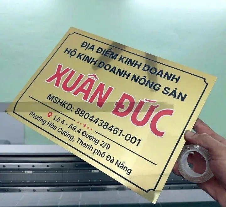 Bảng địa điểm kinh doanh in có liền - Ảnh 9