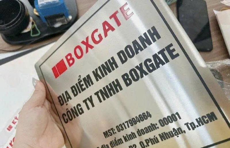 Bảng địa điểm kinh doanh in có liền - Ảnh 8