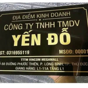 Bảng địa điểm kinh doanh in có liền - Ảnh 5