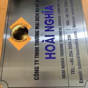 Bảng tên công ty inox - Ảnh 9