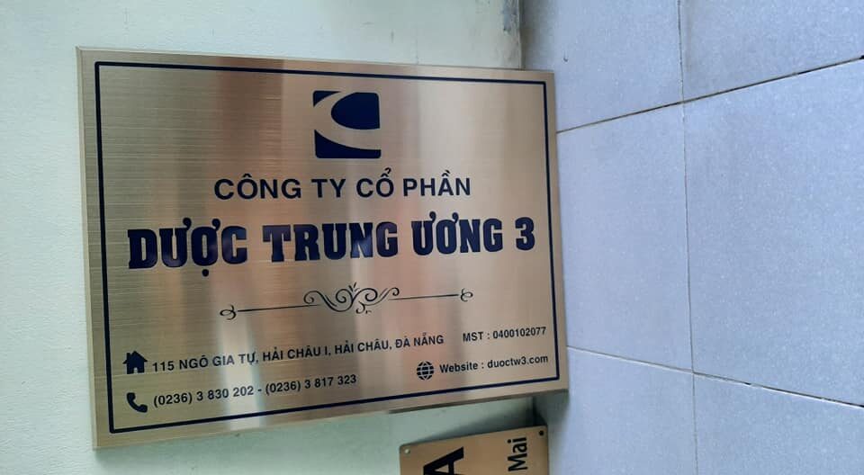 Bảng tên công ty inox - Ảnh 7
