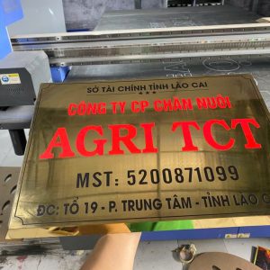 Biển công ty inox 20x30cm - Ảnh 17