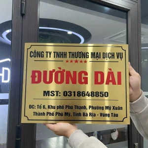 Bảng tên công ty