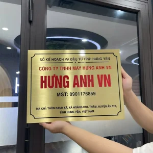 Biển hộ kinh doanh mica và alu 20x30cm - Ảnh 11