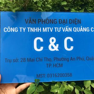 Biển công ty giá đẹp - Ảnh 7