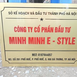Biển công ty giá đẹp - Ảnh 5