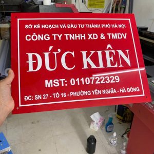 Biển công ty giá đẹp - Ảnh 21