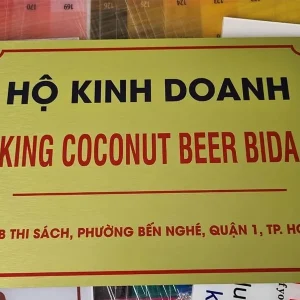 Biển hộ kinh doanh mica và alu 20x30cm - Ảnh 9