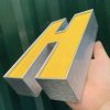Dịch vụ gia công chữ inox, mica, alu dùng làm bảng hiệu, logo thương hiệu, chữ nổi mặt tiền, bảng tên công ty và trang trí không gian